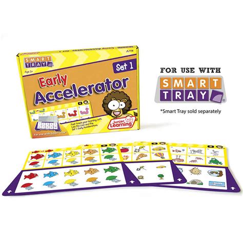 smart tray accelerator cards|Junior Learning Smart Tray Number 1 Accelerator Set.